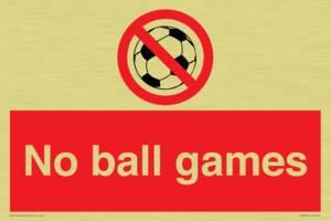 No Ball Games